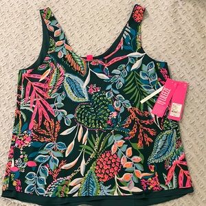 Lilly Pulitzer NWT florin reversible tank
